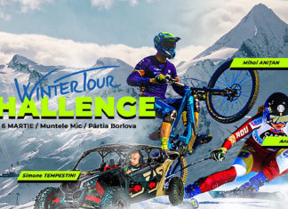 Competiție cu adrenalină maximă între campioni : Simone Tempestini, Ania Caill și Mihai Anițan se întrec pe zăpadă, la Muntele Mic