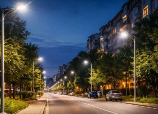 Reșița investește în iluminatul public: 350 de lămpi LED noi și extinderea rețelei