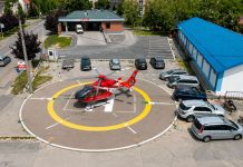 Spitalul Județean din Reșița va avea heliport lângă UPU pentru elicopterul SMURD